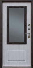 Дверь Тип 9010 МГ - Муар медь искра/МДФ сосна белая